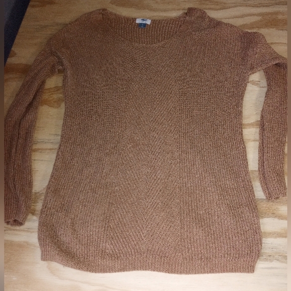 Women's Tan Sweater - Picture 1 of 2